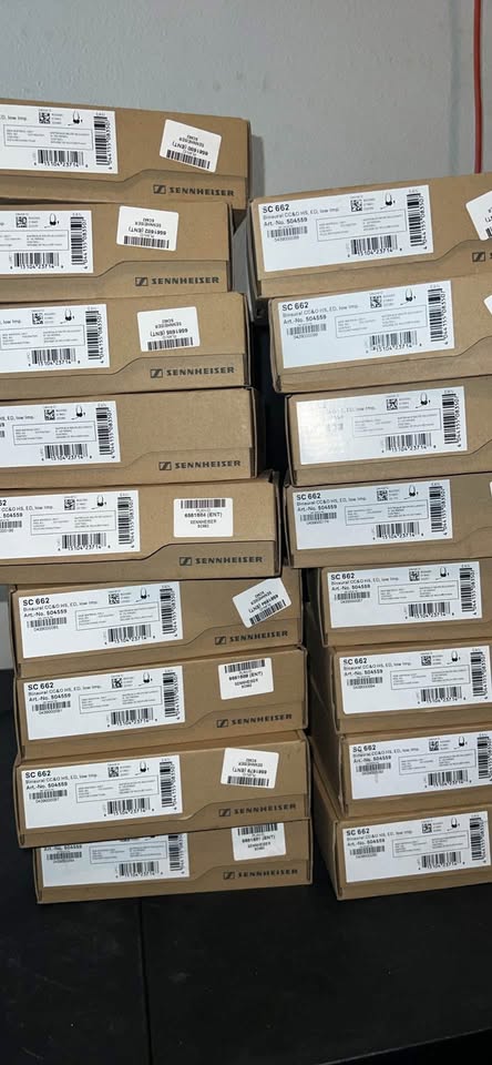 Electronics lot Sennheiser SC662 17x - EST RETAIL $2720 - 94.6% SAVINGS