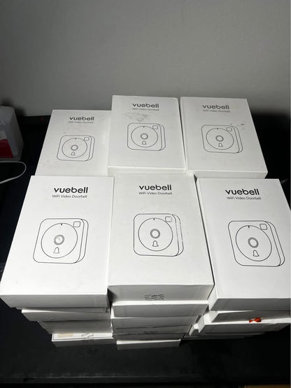 Electronics Lot Vuebell wifi video doorbell cameras 41x - EST RETAIL $3,279 - 93.9% SAVINGS