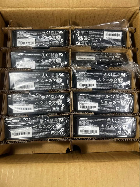 𝐄𝐥𝐞𝐜𝐭𝐫𝐨𝐧𝐢𝐜𝐬 𝐋𝐨𝐭 #𝟑 - 𝐁𝐨𝐬𝐞 𝐛𝐚𝐭𝐭𝐞𝐫𝐲 𝟎𝟔𝟏𝟑𝟖𝟓 𝐥𝐨𝐭 𝐨𝐟 𝟓𝟎 - 𝐄𝐒𝐓 𝐑𝐞𝐭𝐚𝐢𝐥 $𝟐𝟕𝟓𝟎 - 𝟖𝟏% 𝐒𝐚𝐯𝐢𝐧𝐠