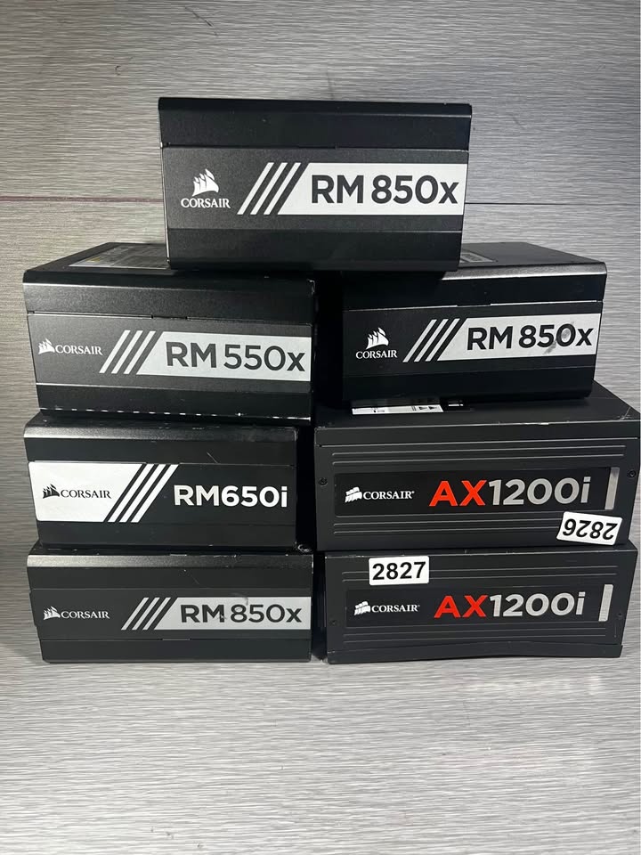 Electronics Lot Of 7 Corsair Power Supplies -EST RETAIL $1,872- 89% SAVINGS